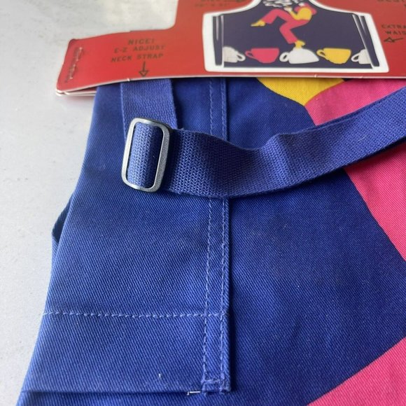 NEW Blue Q Aprons I’m A Lil’ Barista Coffee Cotton Twill Pocket Unisex - Picture 10 of 11